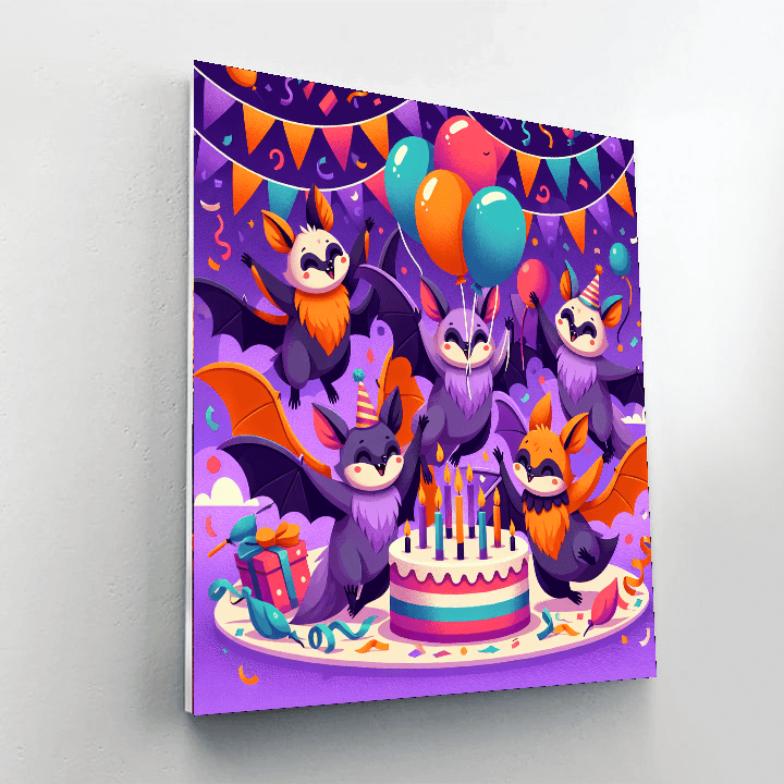Flying Fox Fiesta Number Painting