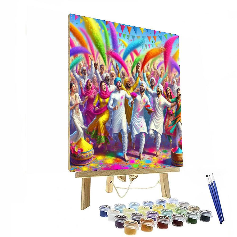 Carnival Of Colors - India DIY Paint By Numbers