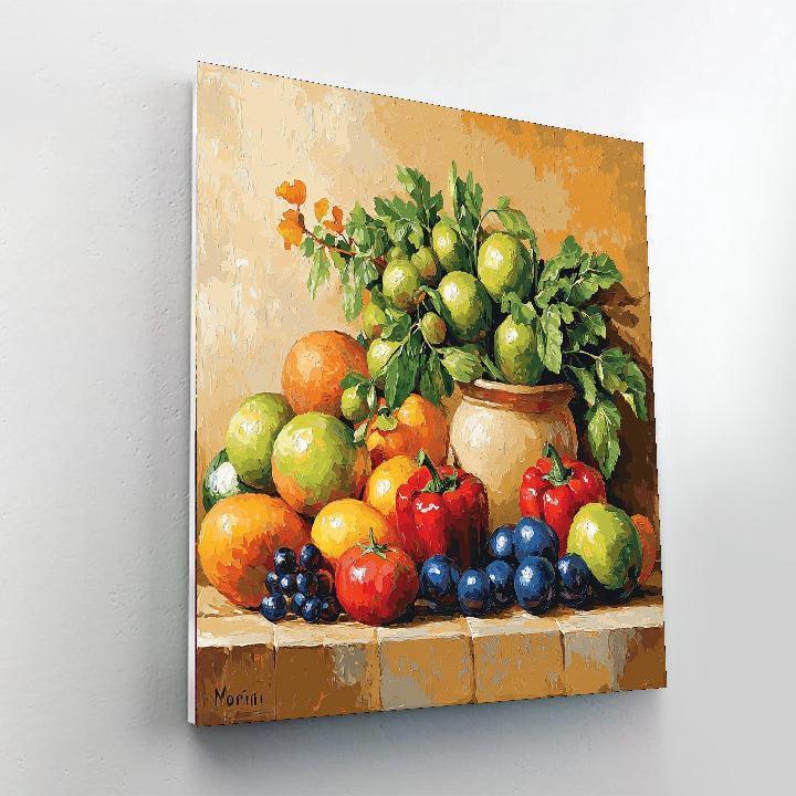 Giorgio Morandi Inspired Culinary Heritage  Paint By Numbers
