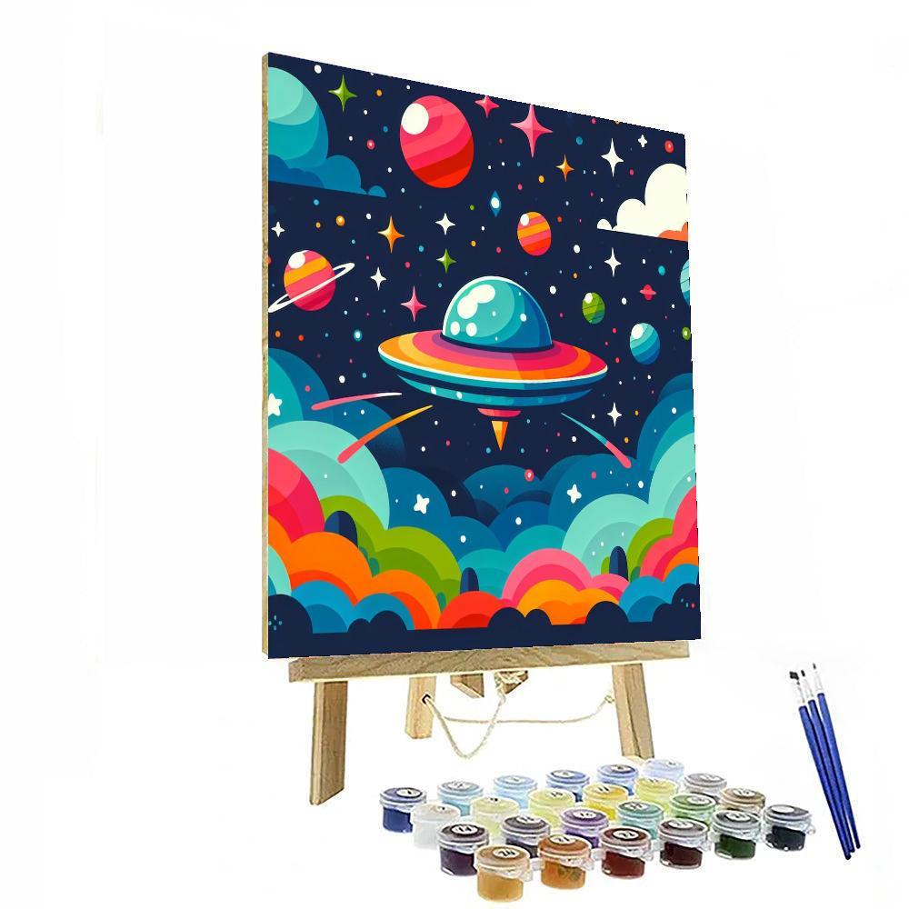 Creative Space Adventure Numbered Painting Kits