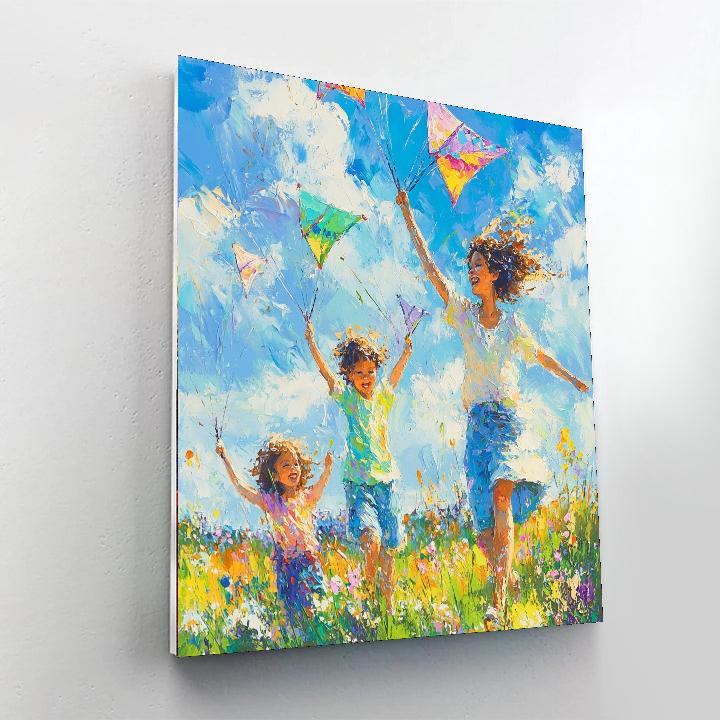 Hearts In The Park Paint By Color