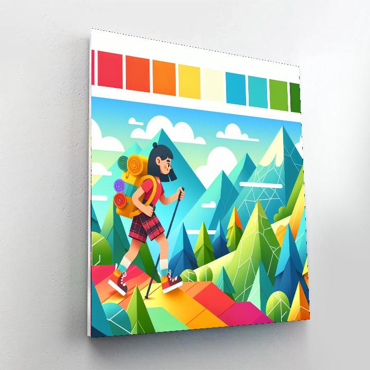 Mystical Mountain Trek Paint By Numbers Kits