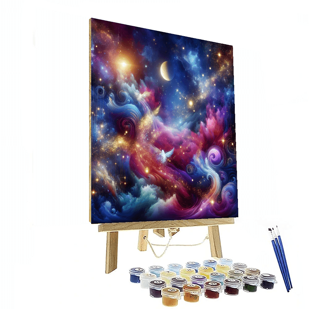 Dreamy Celestial Patterns Paint By Numbers