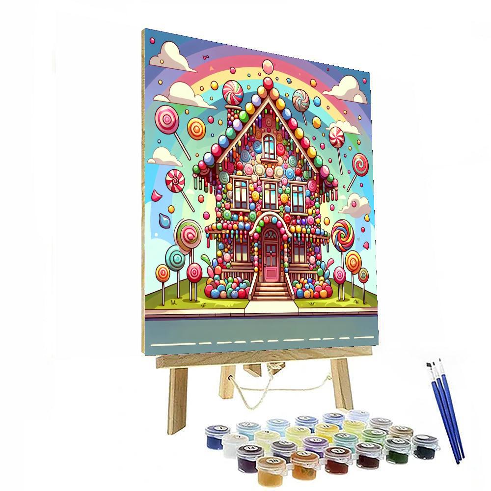Candyland Journey Paint By Numbers
