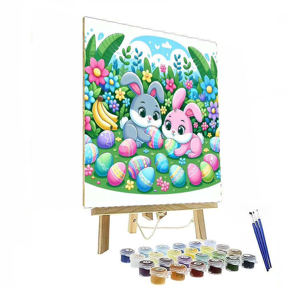 Easter Egg Wonderland Painting By Numbers Kit