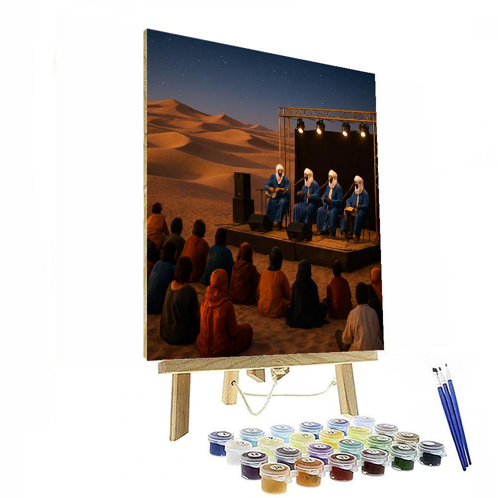 Festival Of The Desert - Timbuktu, Mali Painting Number Kit
