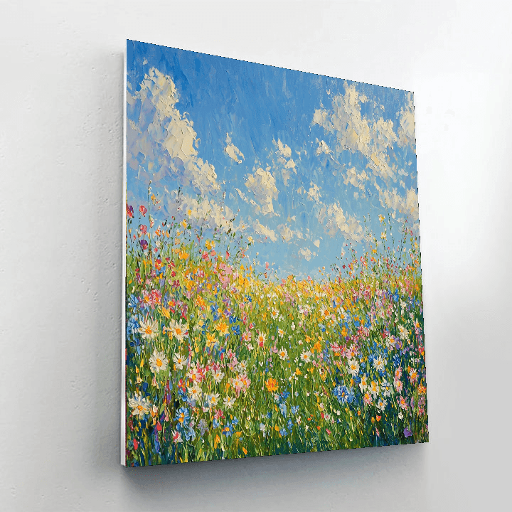 Claude Monet Inspired Summer Meadows  Paint By Color