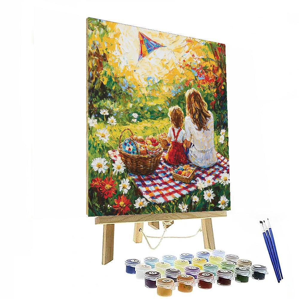 Picnic Of Joy Painting Number Kit