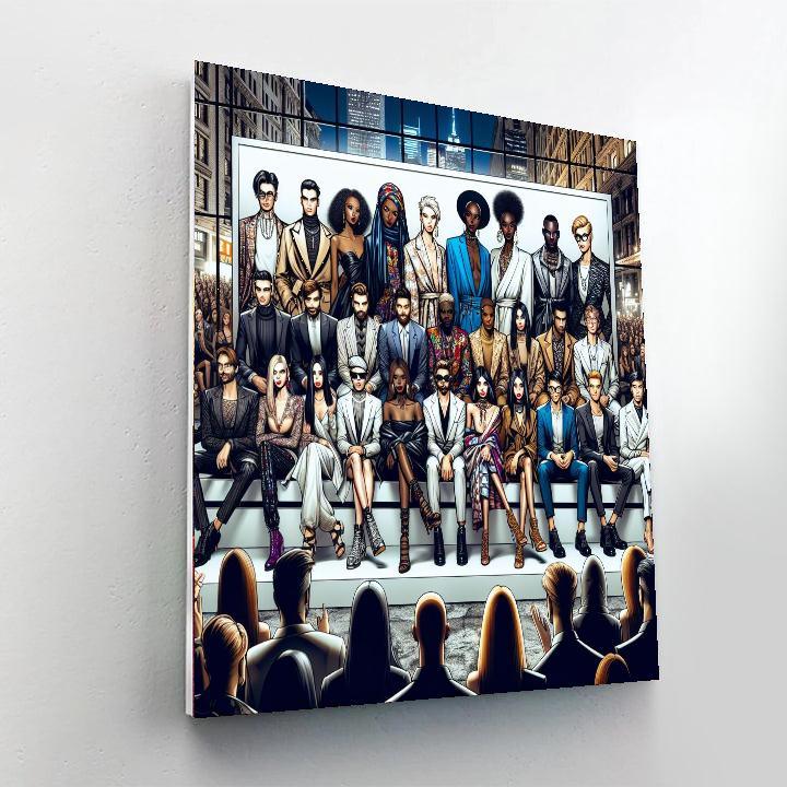 New York Fashion Week - United States Paint By Number