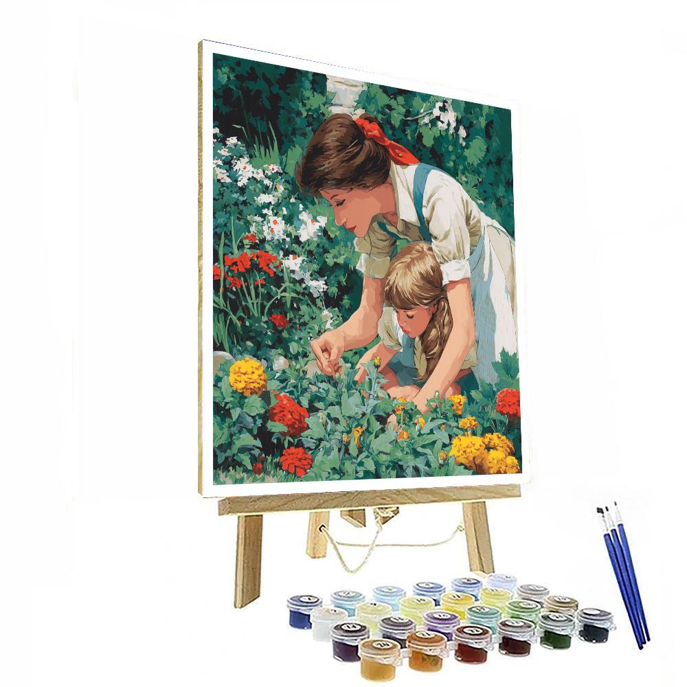 Gardener's Heart Paint By Color