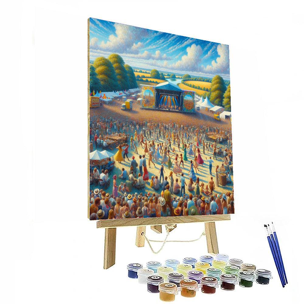 Leeds Festival - United Kingdom Numbered Painting Kits
