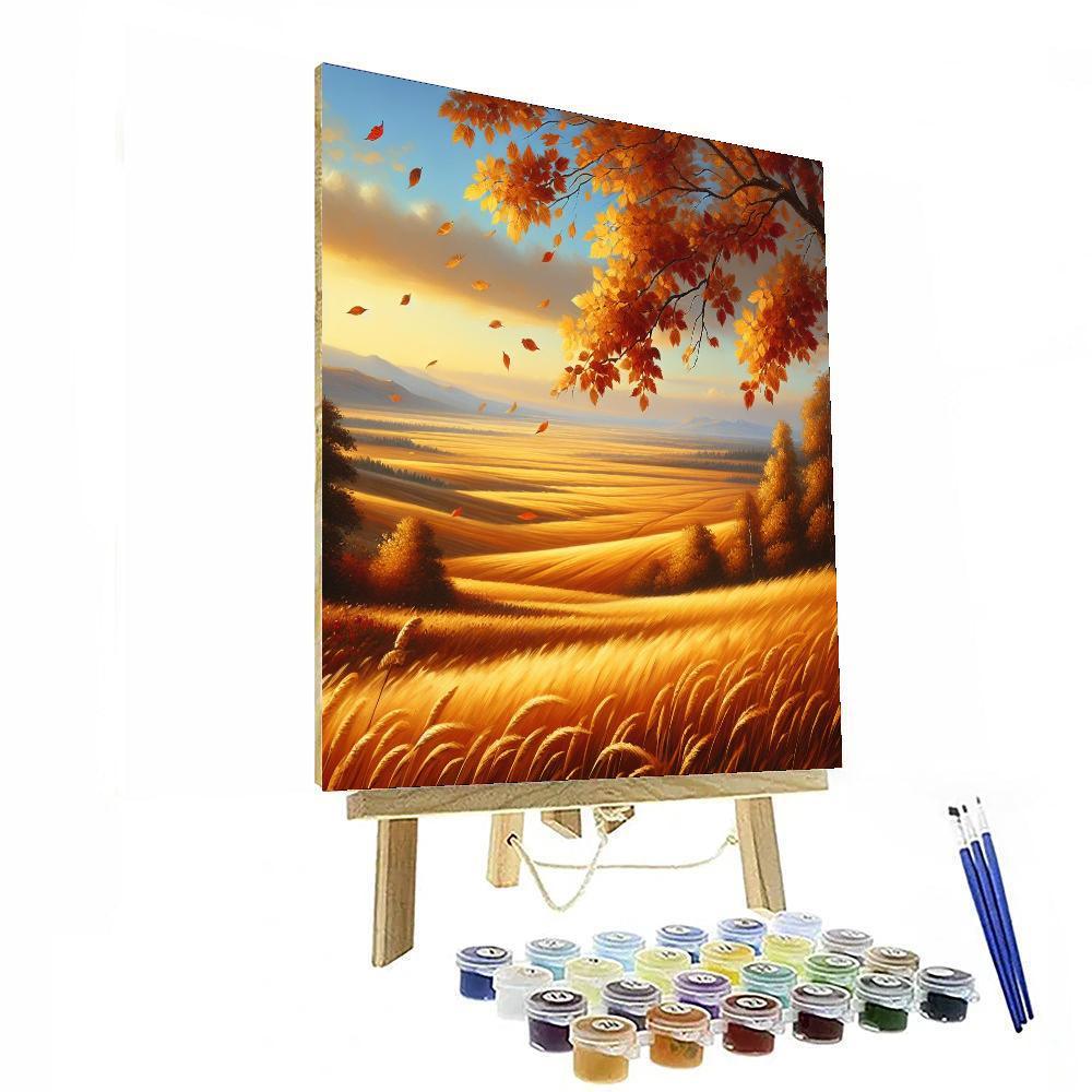 Gentle Autumn Afternoon Paint By Numbers Art