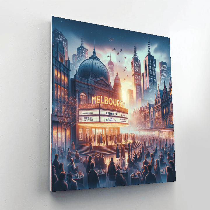 Melbourne International Film Festival - Australia Numbered Painting Kits