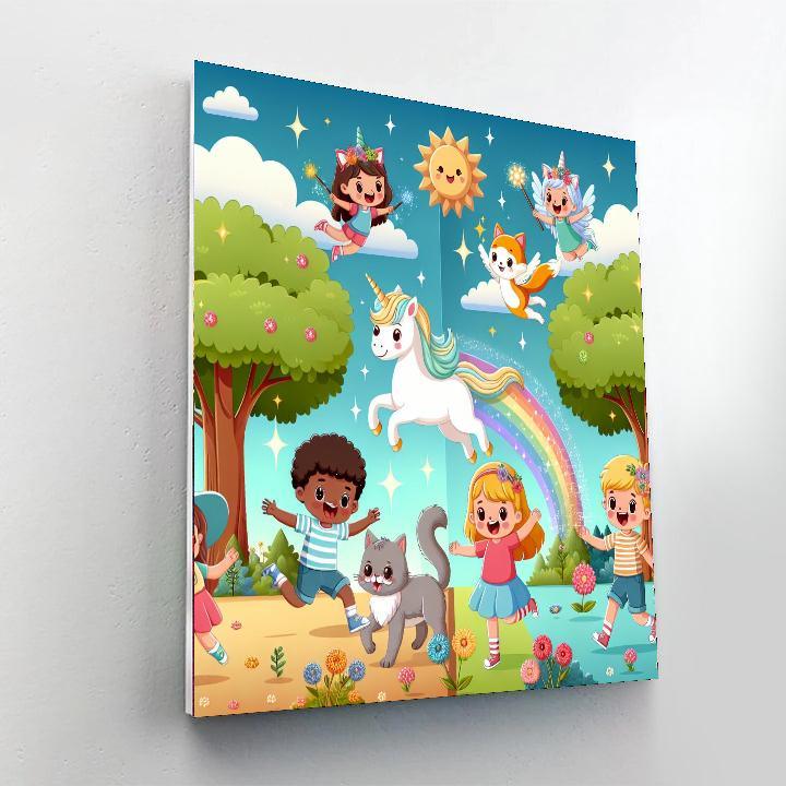 Magical Pet Adventure Paint By Number