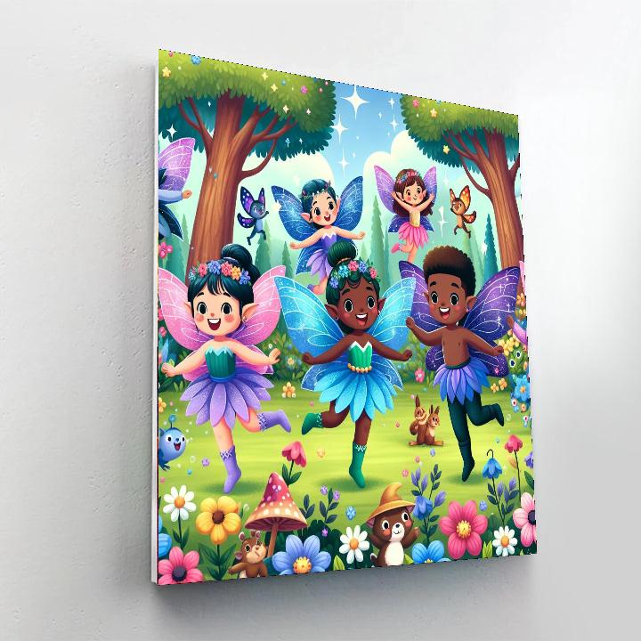 A Magical Day In Fairyland DIY Paint By Numbers