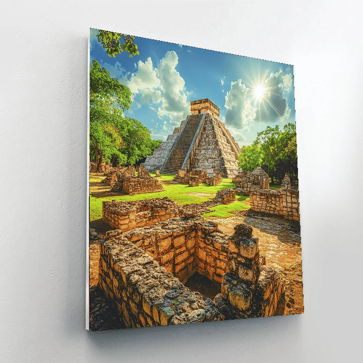Chichen Itza - Mexico DIY Paint By Numbers