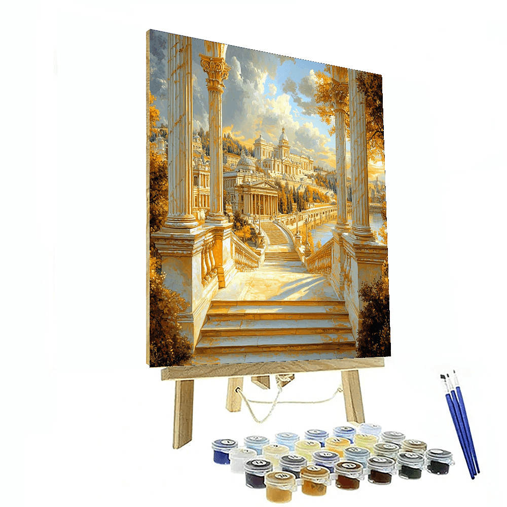 Giovanni Paolo Panini Inspired Timeless Architectural Beauty  Paint By Color