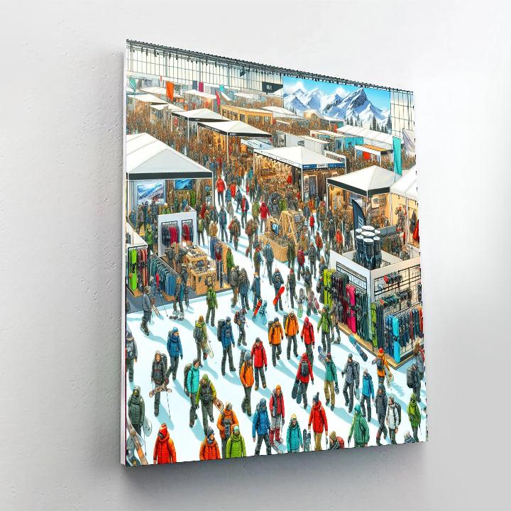 Outdoor Retailer Winter Market - Usa Paint By Numbers Art