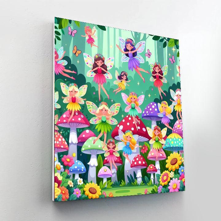 Exploring The Mystical Fairy Glen Paint By Number