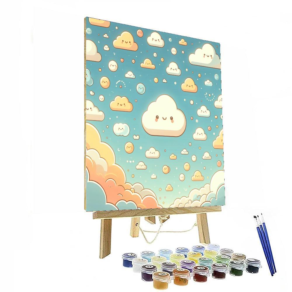 Cloudland Dreams Painting Number Kit