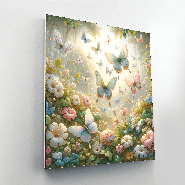 Butterfly's Grace DIY Paint By Numbers