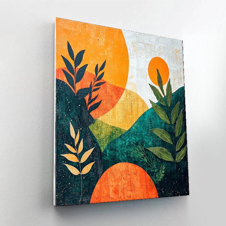 Frida Kahlo Inspired Journey Of Symbols  Numbered Painting Kits