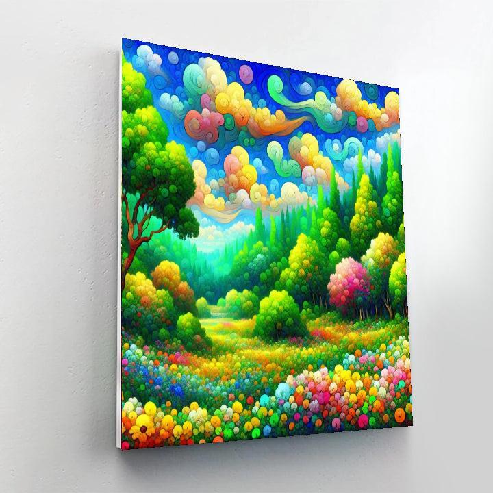 Whimsical Wonderland Adventure Painting Number Kit