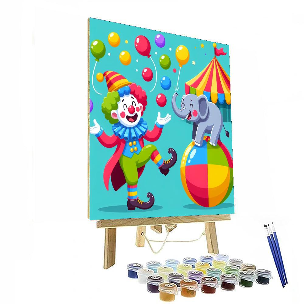 Circus Adventures DIY Paint By Numbers