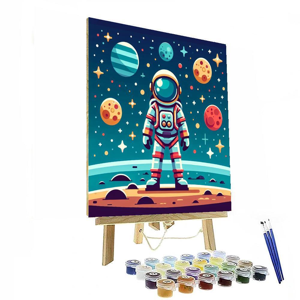 Galactic Hero Journey Paint By Number