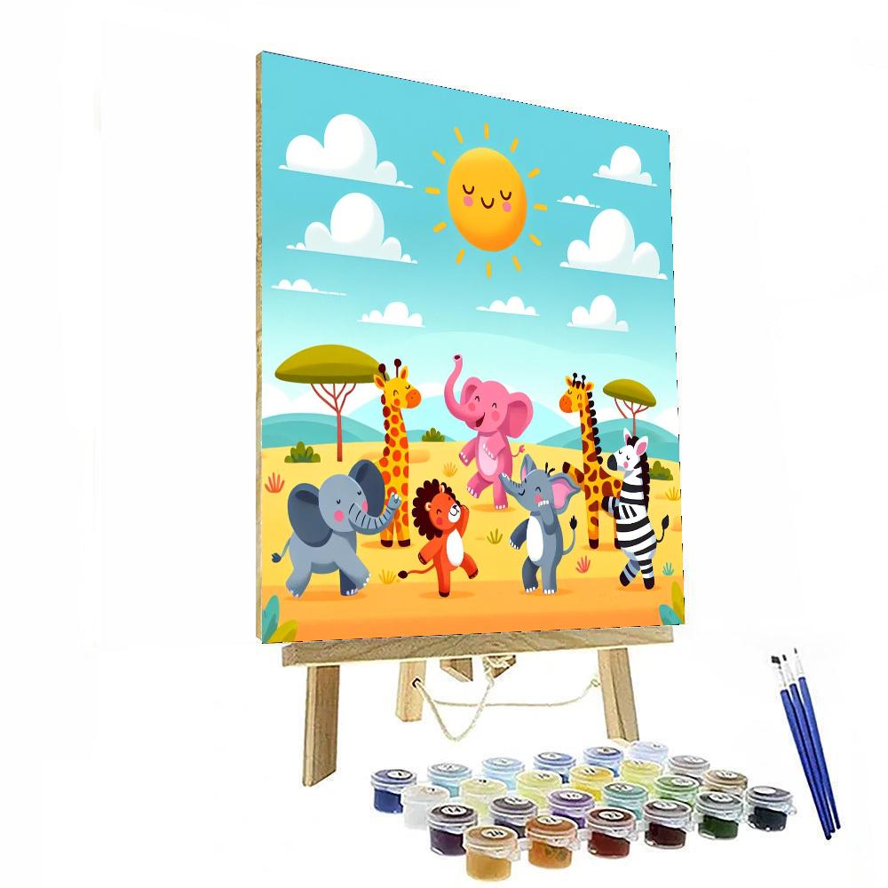 Savannah Sun Dance Paint By Color
