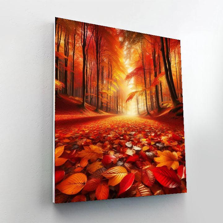 Timeless Autumn Splendor Painting Number Kit