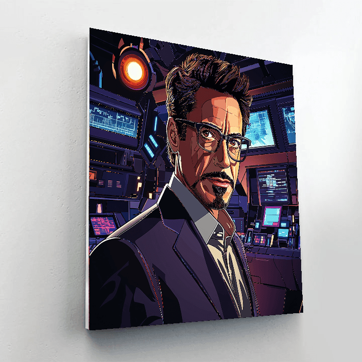 Robert Downey Jr.: The Legacy Of Iron Man’s Brilliance Paint By Numbers