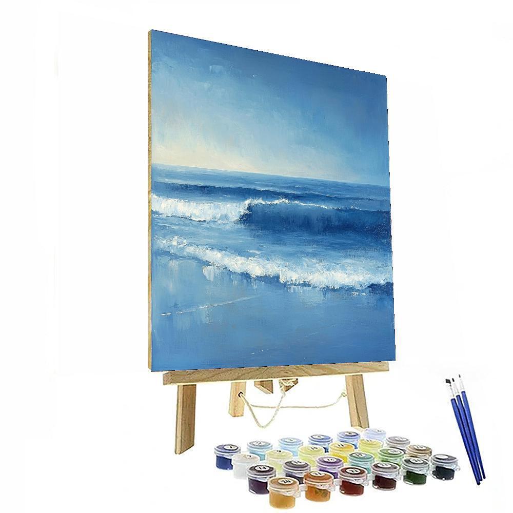 Paul Cézanne Inspired The Essence Of Tranquil Waves  Number Painting