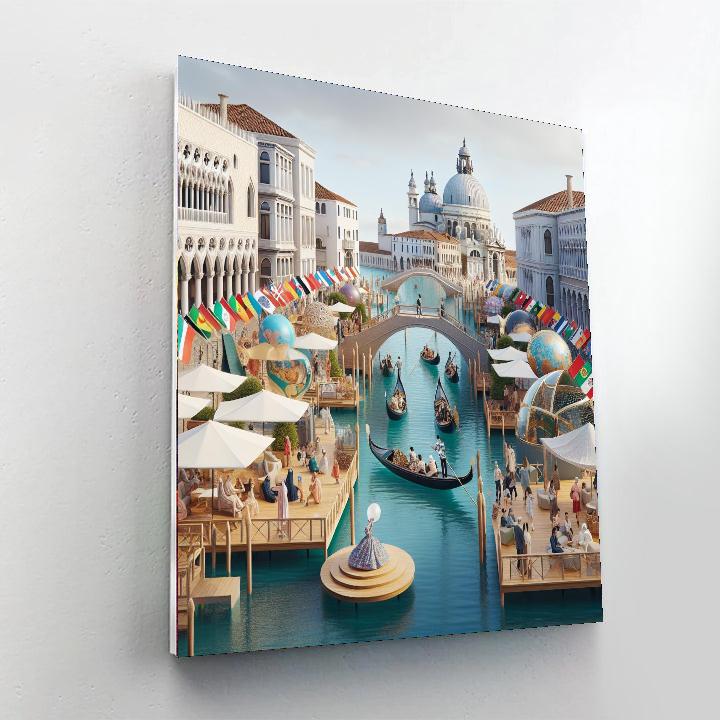 The Venice Biennale - Italy Painting By Numbers Kit