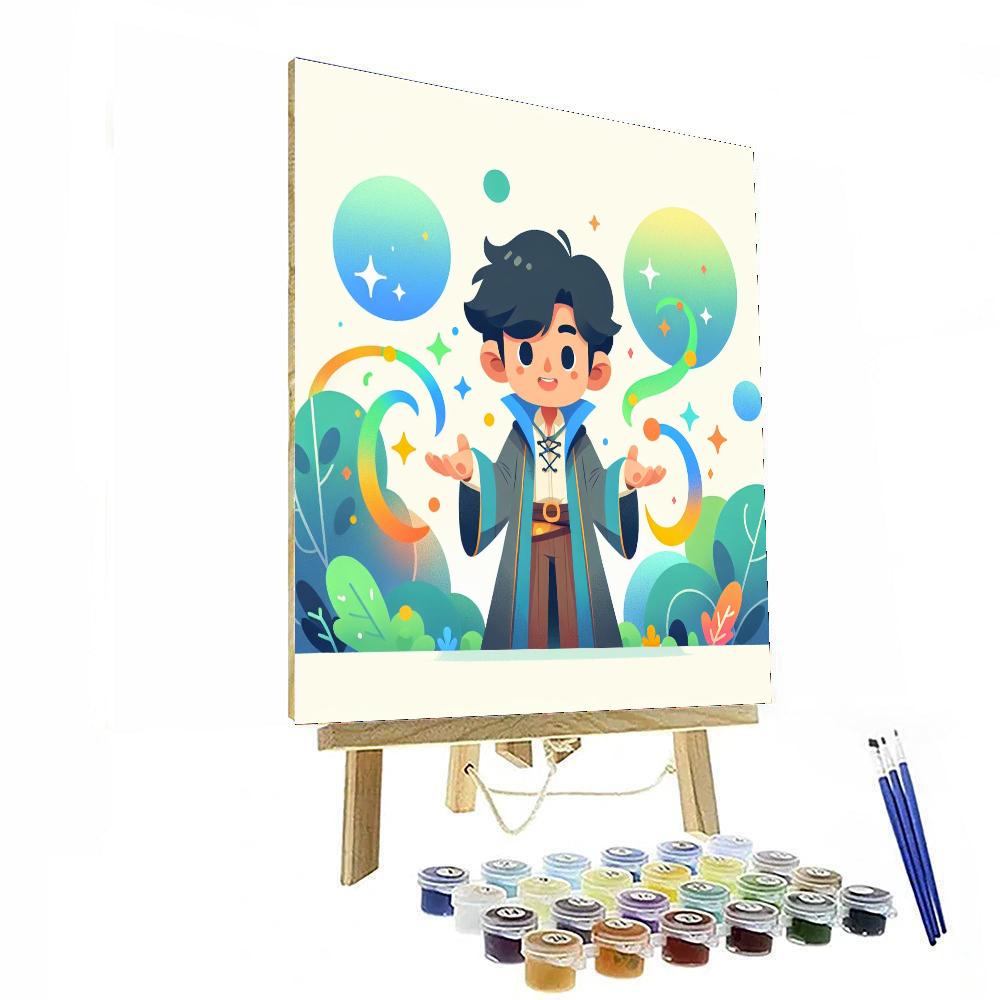 Friendly Wizard World Numbered Painting Kits