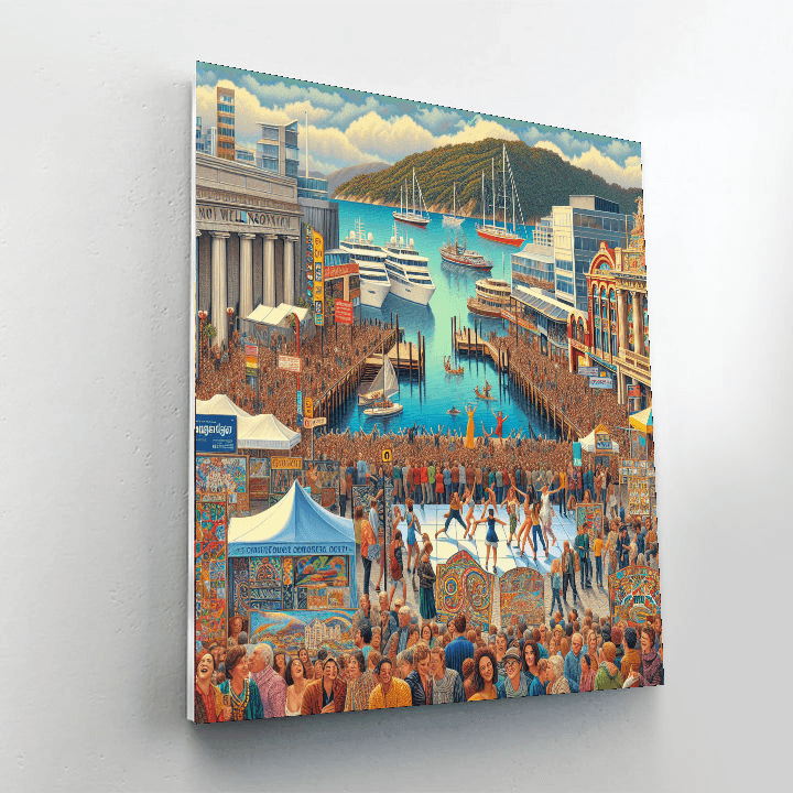 New Zealand Festival Of The Arts Paint By Number