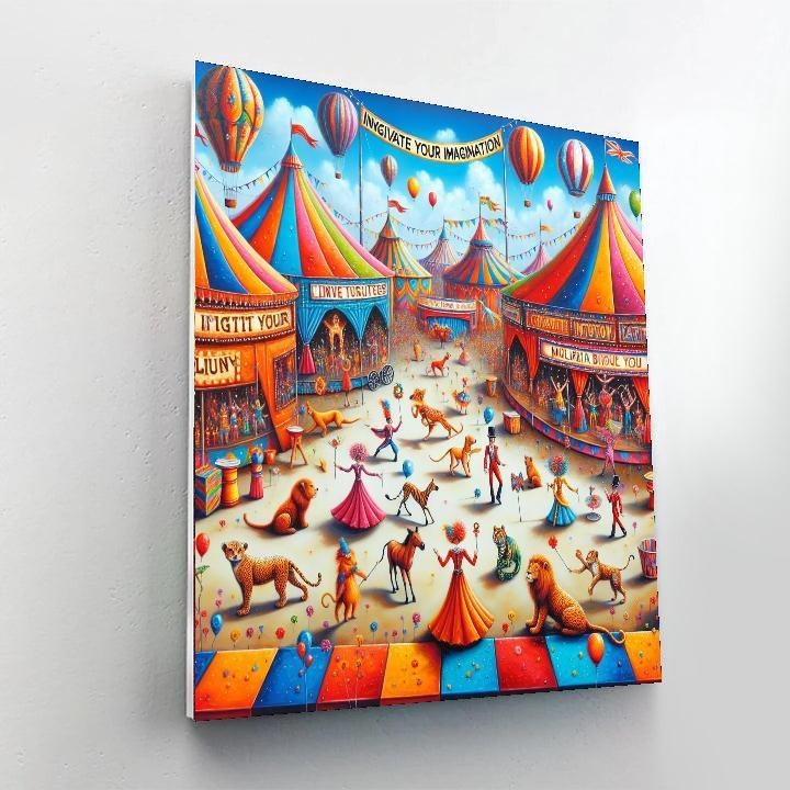 Fantasy Circus Paint By Number