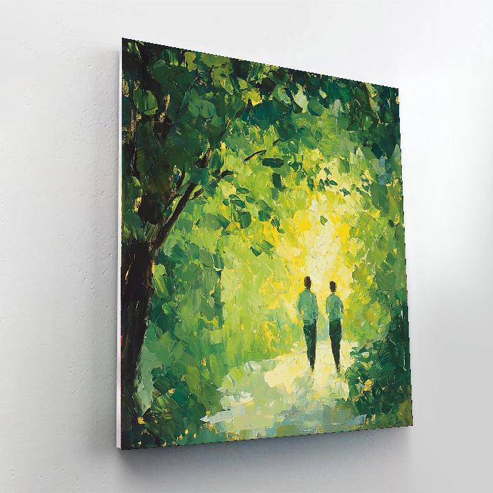 Pathway To Mother's Heart Paint By Numbers