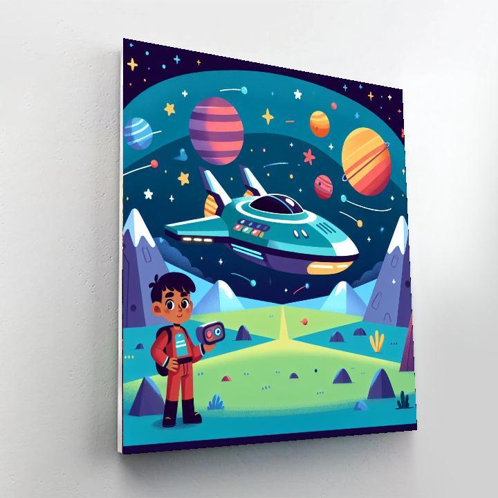 Starship Commander Voyage Numbered Painting Kits