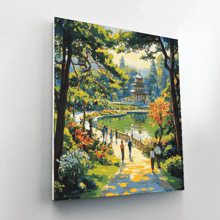 Golden Gate Park Numbered Painting Kits