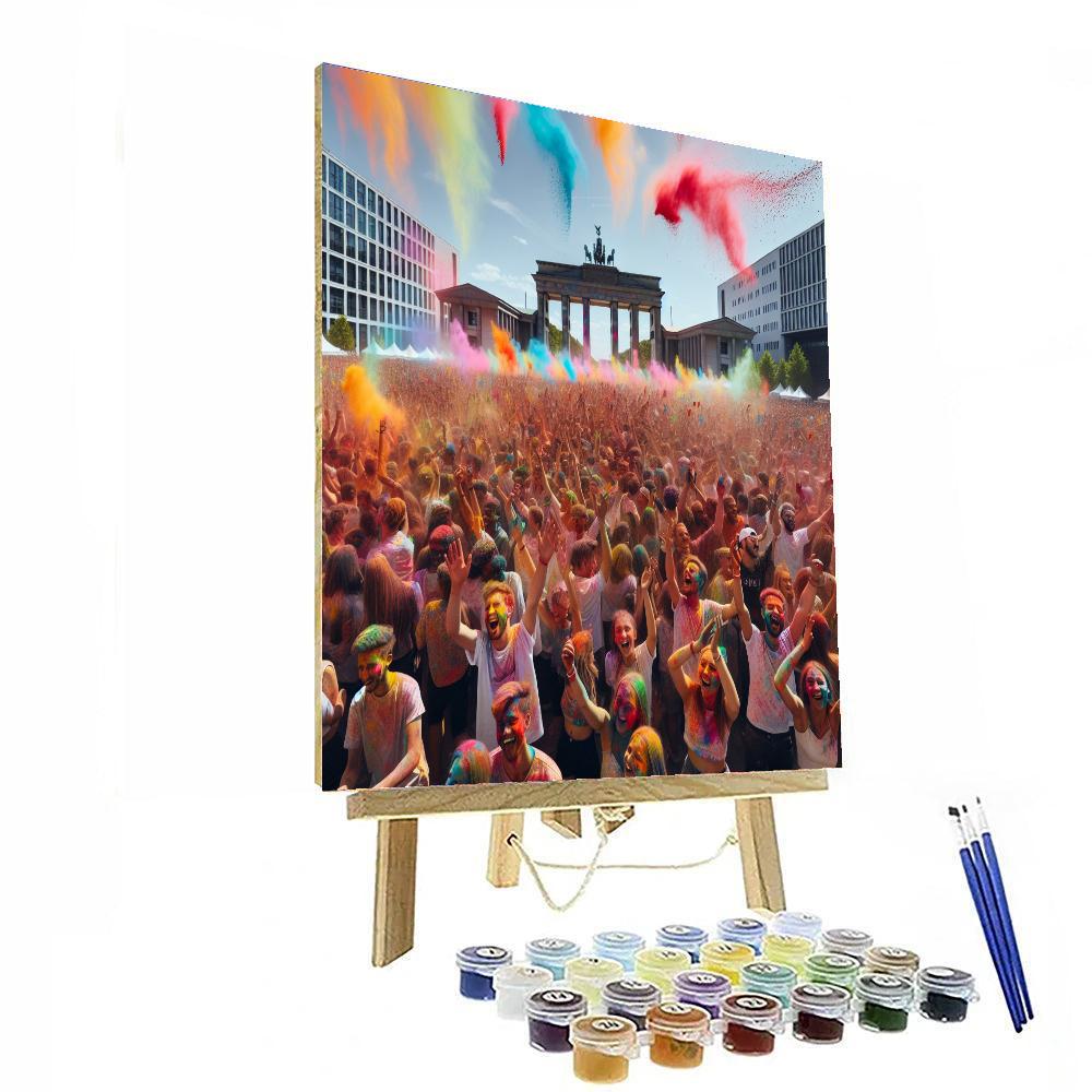 Holi One - Berlin Painting Number Kit