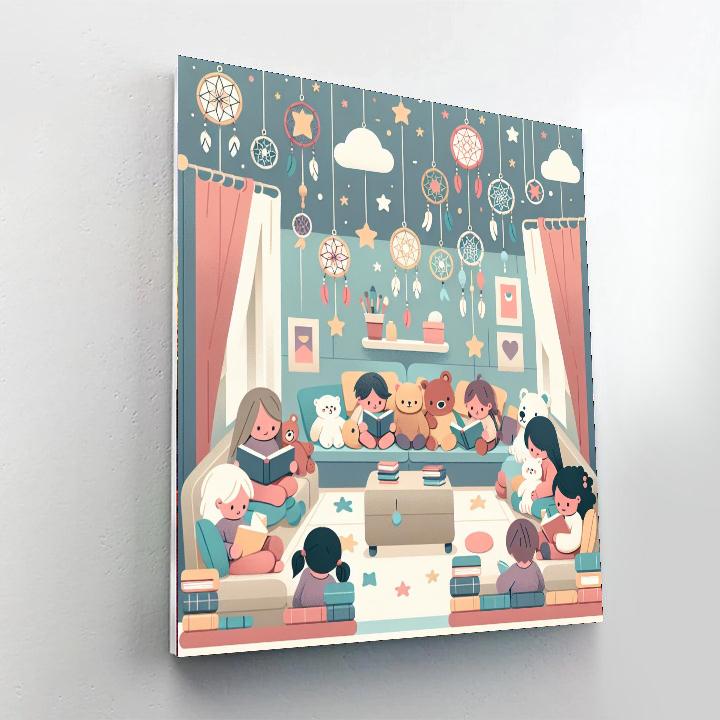 Dreamweaver's Den Number Painting