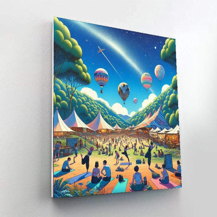 Rothbury Festival - Usa Paint By Number