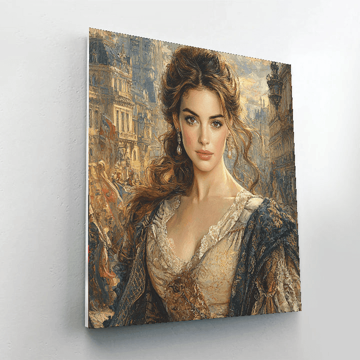 Anne Hathaway: From Dreams To Royal Stardom Paint By Numbers