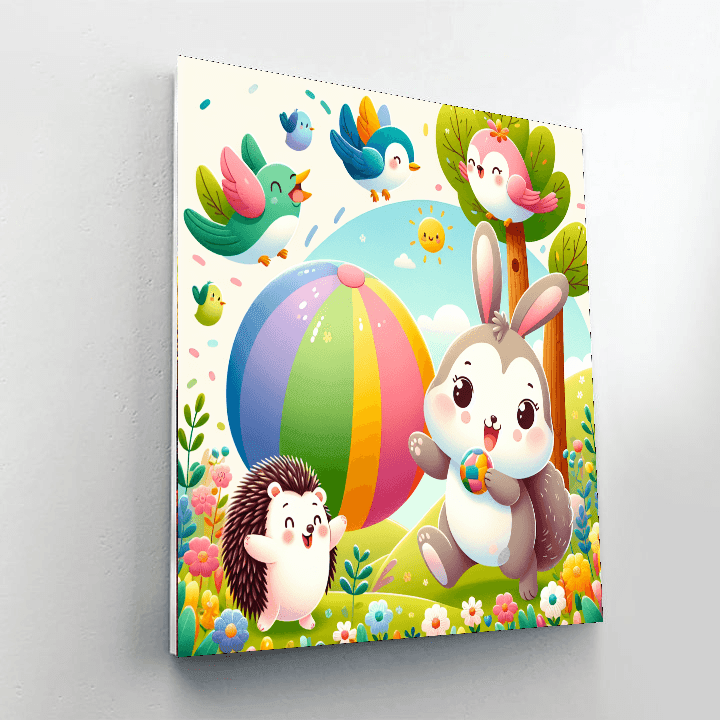 Colorful Critter Creations Number Painting