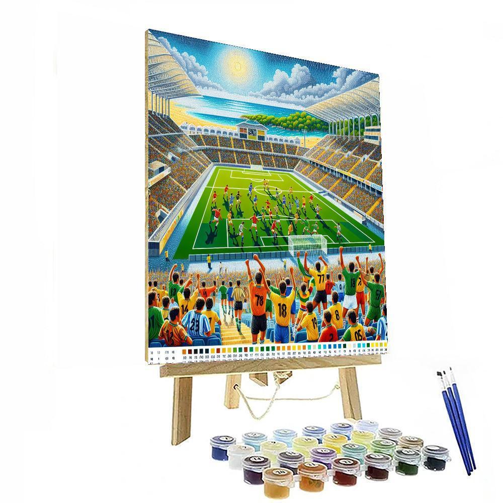 Algarve Cup - Portugal Painting By Numbers Kit