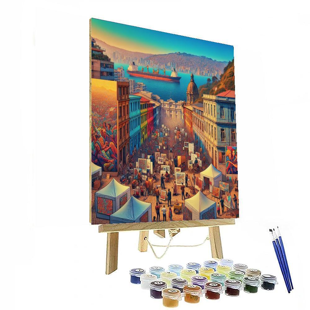 Day Of Atonement Arts Festival - Chile Paint By Number