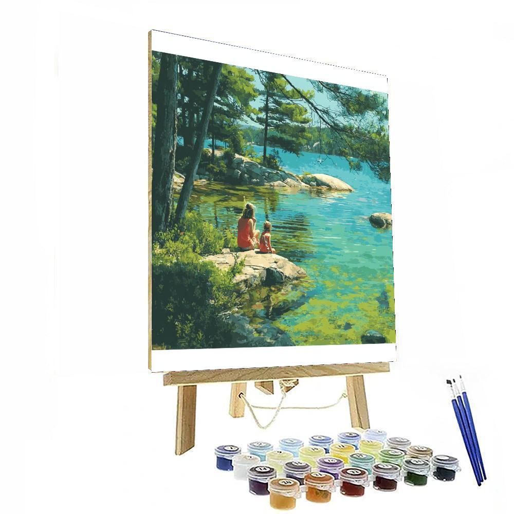 Quiet Moments Of Reflection Paint By Numbers Art