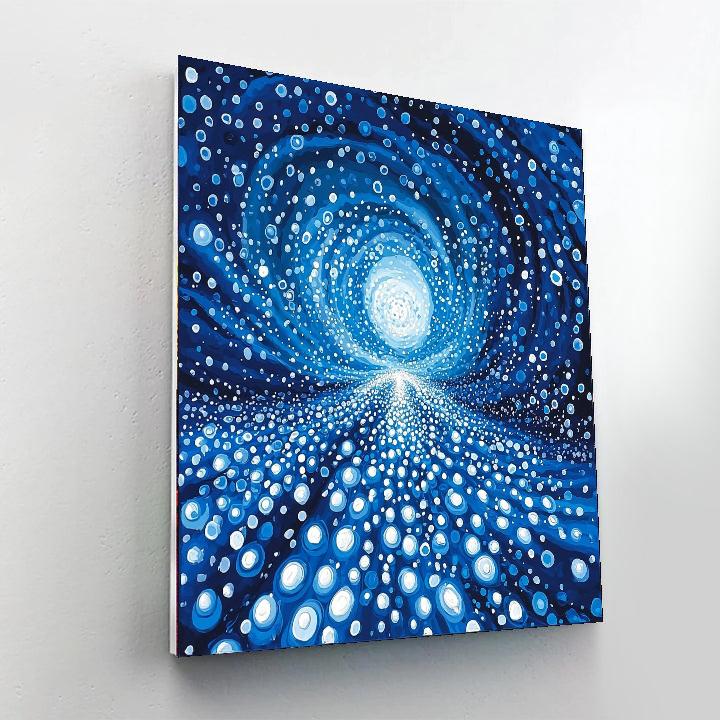 Yayoi Kusama Inspired Polka Dreamscape  DIY Paint By Numbers