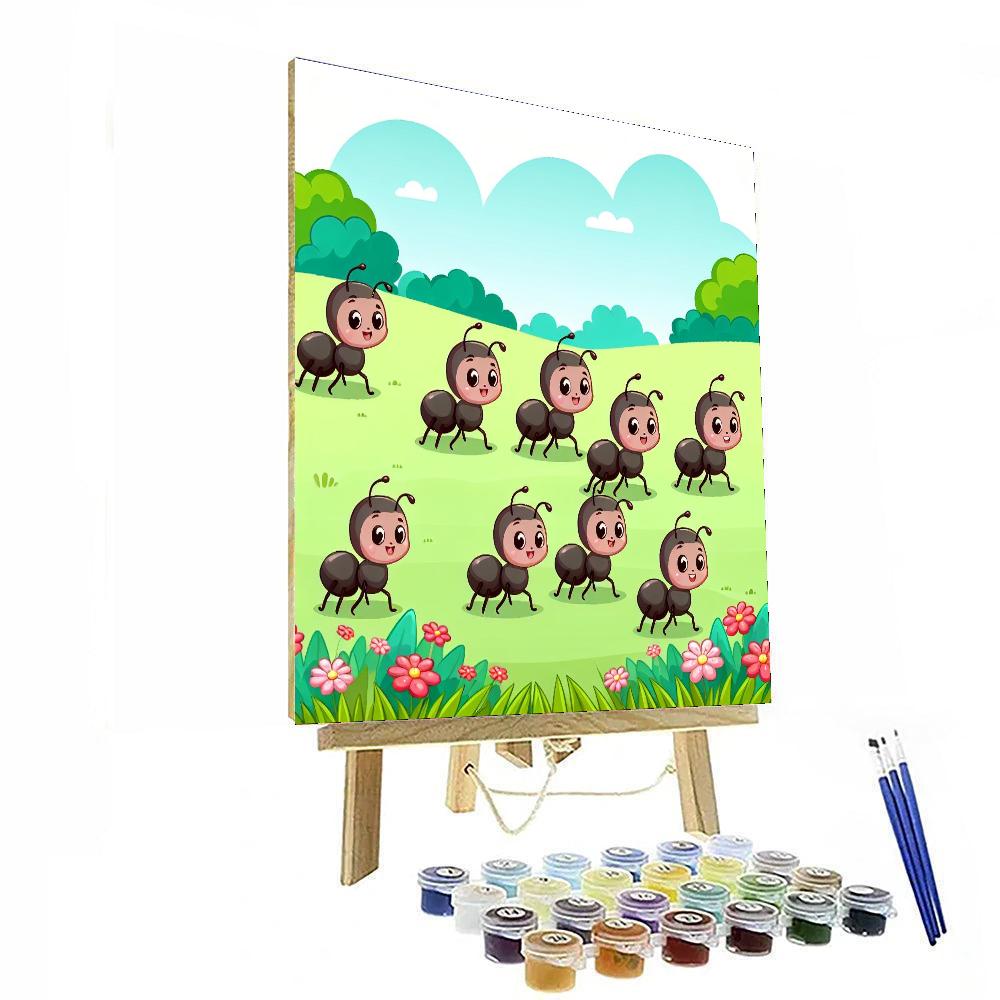 Tiny Ants Painting By Numbers Kit